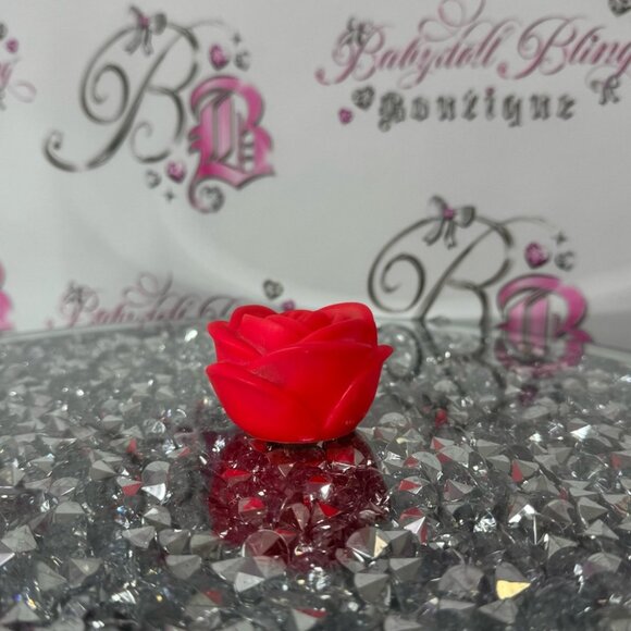 Light up roses Set of Three Rose-Shaped 3 LED lights 1 red/pink and 2 white - Picture 6 of 8